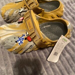 Echo Crocs Yellow Clogs